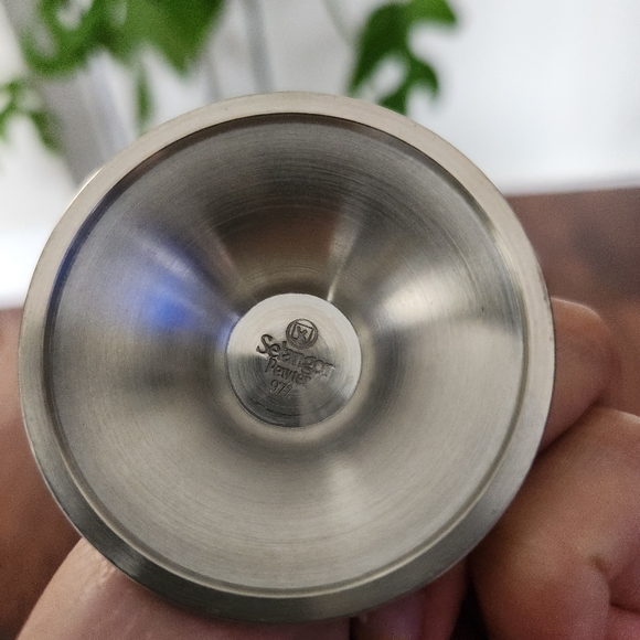 Royal Selangor Pewter 97% Wine Glasses - Picture 2 of 3